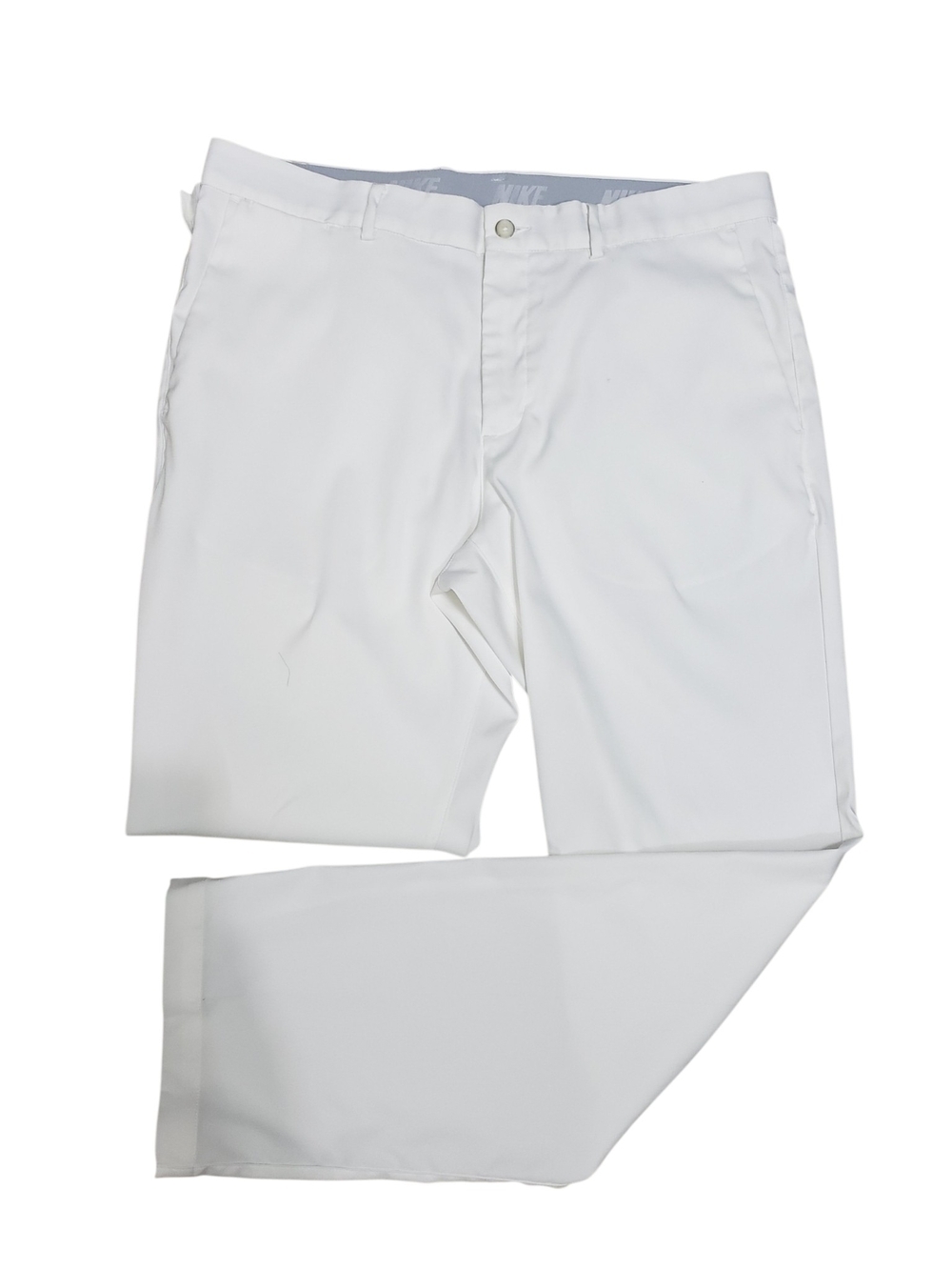 Nike Dri-Fit Men's White Performance Pants Size 34 x 30